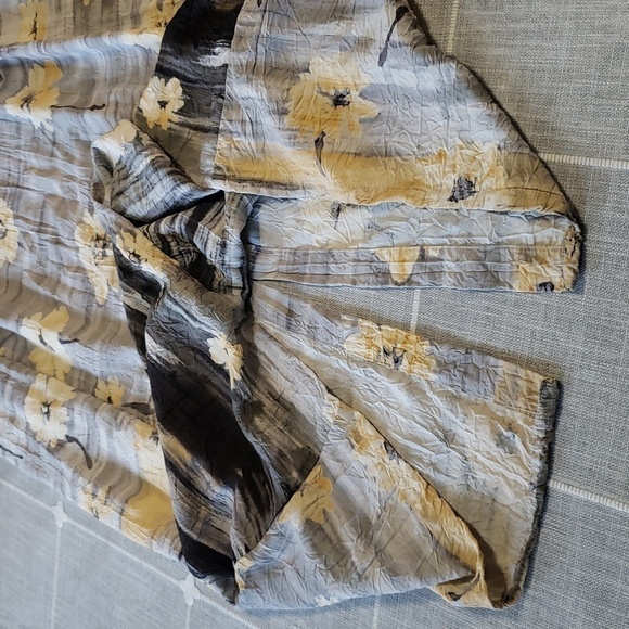 Vintage Jams World Hawaii Small Coal Flower Maxi Dress, Size L - Picture 5 of 11